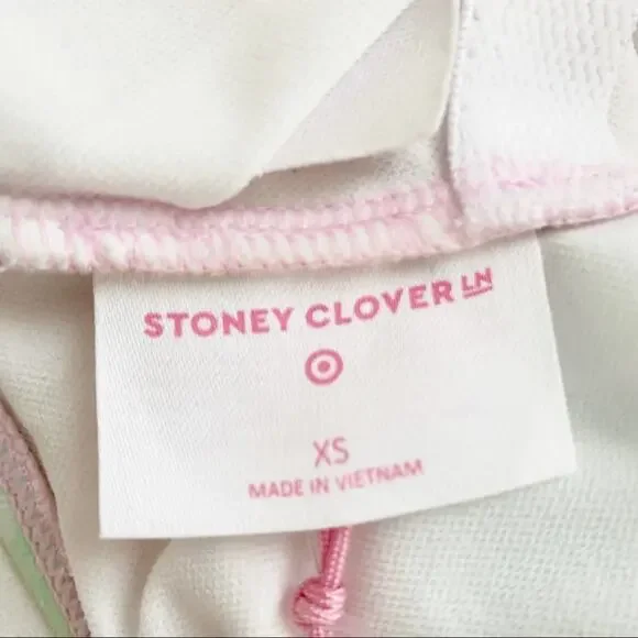 Stoney Clover Lane x Target Colab Rainbow Tie Dye One Piece Swimsuit Size XS New - Picture 3 of 16